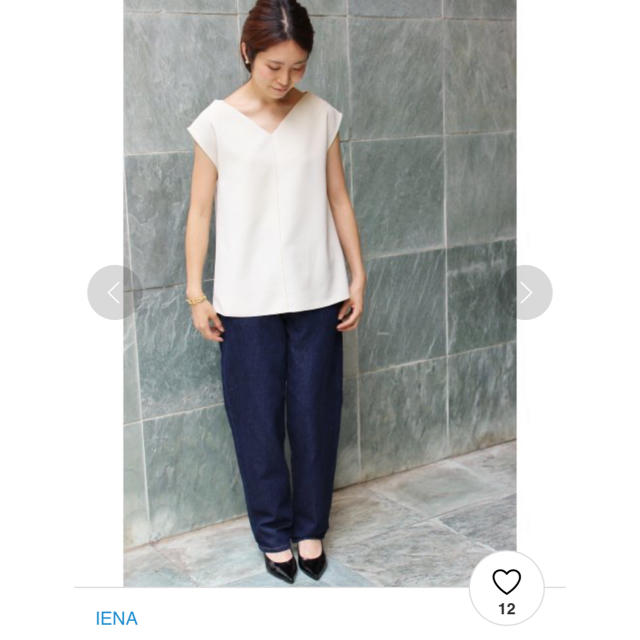 IENA - イエナ IENA ミリオーネ ブラウス ノースリーブの通販 by よう ... IENA ミリオーネノースリーブブラウス