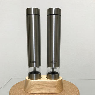 ラッセルホブス 電動ミル ソルト&ペッパー ミニ (2本セット) (調理機器)
