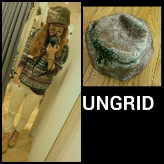 アングリッド(Ungrid)のUNGRID♡ロシアン帽(ハット)