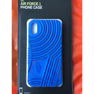 ナイキ(NIKE)のNike iphoneX case 対応　ブルー色(iPhoneケース)