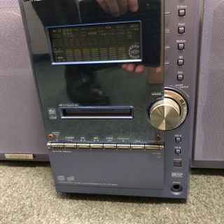 ケンウッド(KENWOOD)のMDラジカセ(大幅値下げ)(ポータブルプレーヤー)