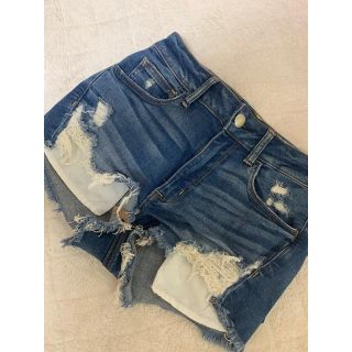 アメリカンイーグル(American Eagle)のデニム　ショートパンツ(ショートパンツ)