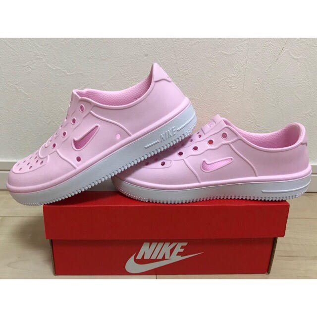 NIKE(ナイキ)の22 桃 NIKE FOAM FORCE 1 PS ナイキ フォーム フォース キッズ/ベビー/マタニティのキッズ靴/シューズ(15cm~)(サンダル)の商品写真