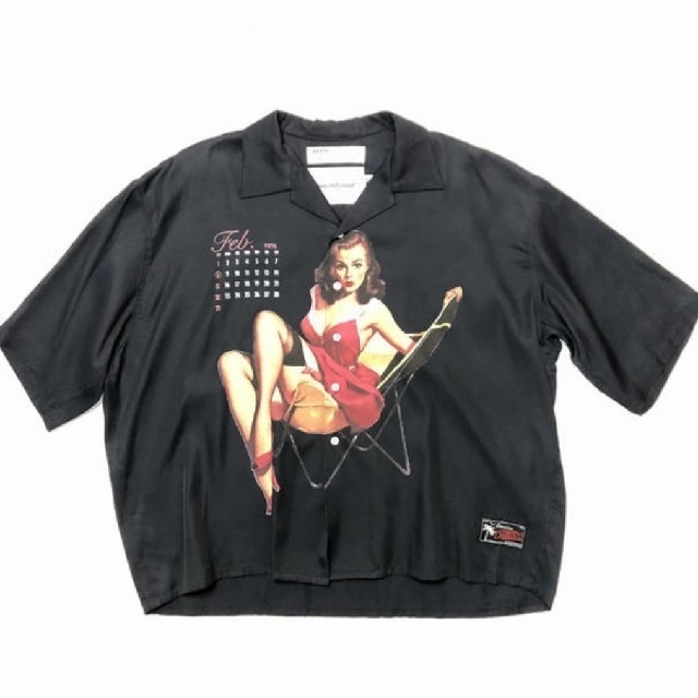 DAIRIKU Pinup Girl” Half Sleeve Shirt - シャツ