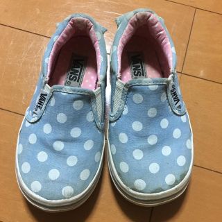 ヴァンズ(VANS)のVANS ドットスリッポン  18センチ(スニーカー)