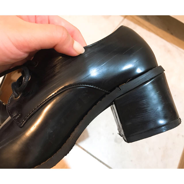 WEGO(ウィゴー)のショートブーツ 黒 レディースの靴/シューズ(ブーツ)の商品写真