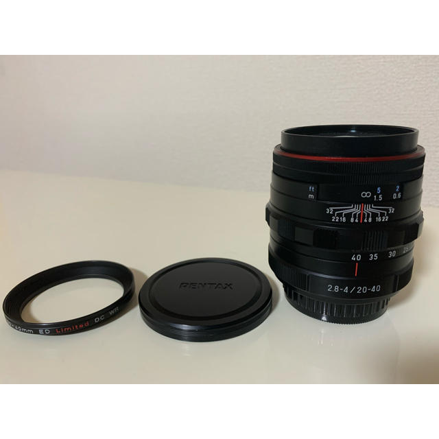 PENTAX(ペンタックス)のHD PENTAX DA Limited 20-40mm f2.8-4 ブラック スマホ/家電/カメラのカメラ(レンズ(ズーム))の商品写真