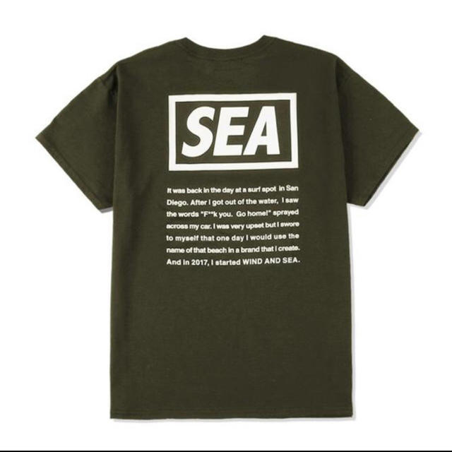 【Lサイズ】 WIND AND SEA CASETIFY TEE Oliveのサムネイル