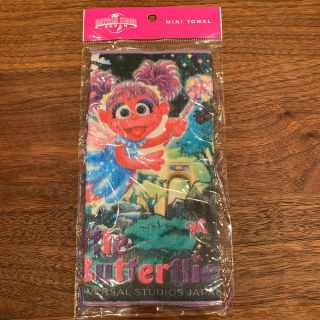 セサミストリート(SESAME STREET)のUSJ  セサミ　アビー・カダビー　ミニタオル(キャラクターグッズ)