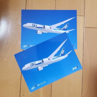 ANA ポストカード 2枚 全日空 (航空機)