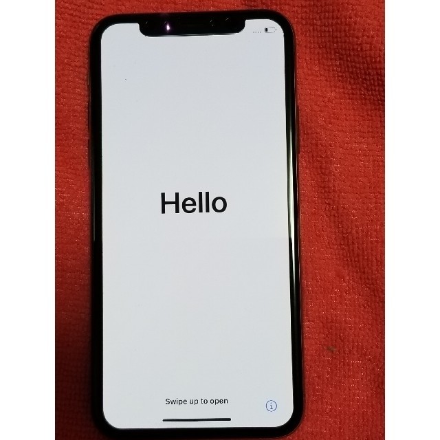 ジャンク　au iPhone xs 64GB ゴールド　ゲームや部品取り用に