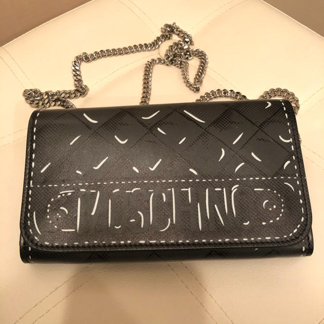 MOSCHINO ウォレットチェーンバッグ モスキーノ ウォレットショルダー