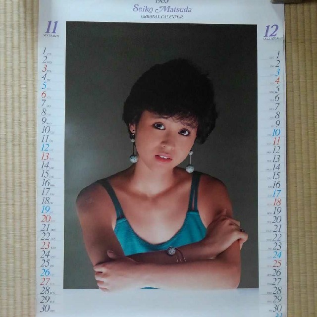 松田聖子カレンダー　1983年　1988年　1989年　1992年　４冊セット