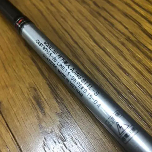 DAIWA(ダイワ)の【中古】ダイワ アジングロッド 月下美人 611L-S スポーツ/アウトドアのフィッシング(ロッド)の商品写真