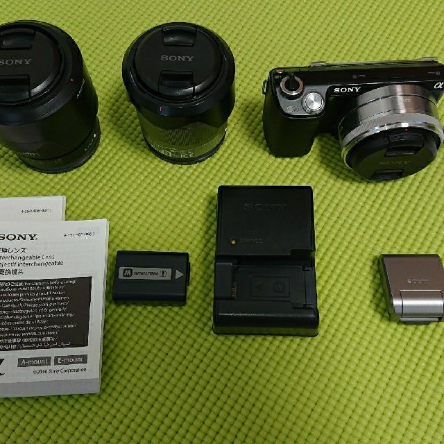 SONY カメラ NEX-5ND/BQ レンズ SEL24F18Z