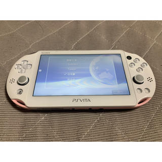 プレイステーションヴィータ(PlayStation Vita)の専用出品　vita ライトピンク　比較的良品　送料無料　②(携帯用ゲーム機本体)