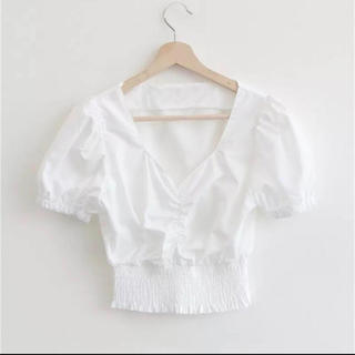 スナイデル(SNIDEL)のdesir♡puff sleeve blouse(シャツ/ブラウス(半袖/袖なし))