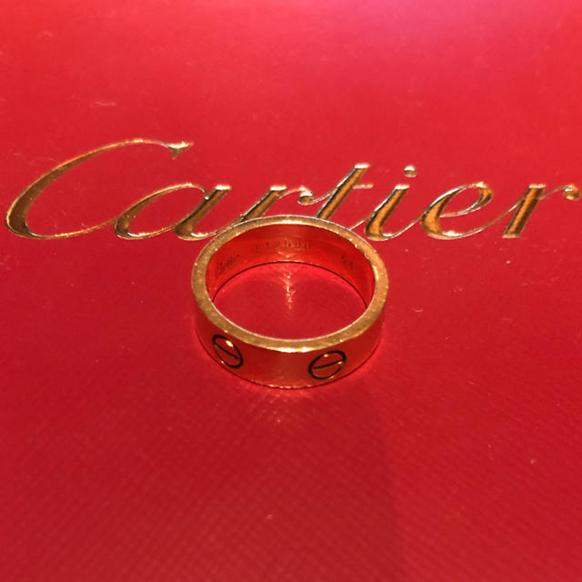 Cartier - cartier カルティエ ラブリング YG 54 ジュスト