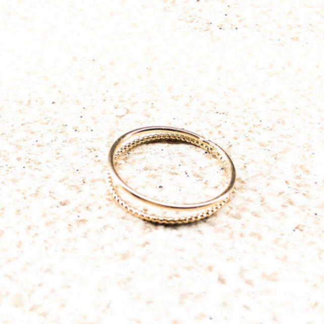 Ameri VINTAGE(アメリヴィンテージ)のfull moon ring* フルムーンリング ハンドメイドのアクセサリー(リング)の商品写真