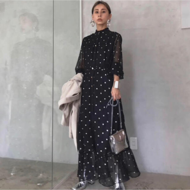 Ameri vintage SPARKLE DOT DRESS