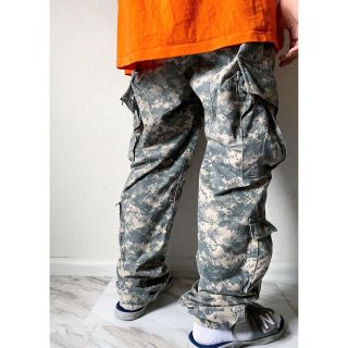 マルタンマルジェラ(Maison Martin Margiela)のvintage ヴィンテージ us.army 米軍 デジタルカモ カーゴパンツ(ワークパンツ/カーゴパンツ)