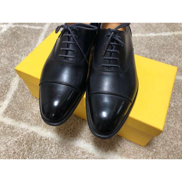 JOHN LOBB(ジョンロブ)のくどう様専用　シューツリー付未使用品　John lobb Langton 8 メンズの靴/シューズ(ドレス/ビジネス)の商品写真