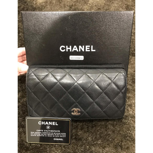 CHANEL(シャネル)の【本物】CHANEL 長財布　6年使用　 メンズのファッション小物(長財布)の商品写真