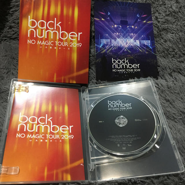 BACK NUMBER - NO MAGIC TOUR 2019 at 大阪城ホール（初回限定盤） DVD ...