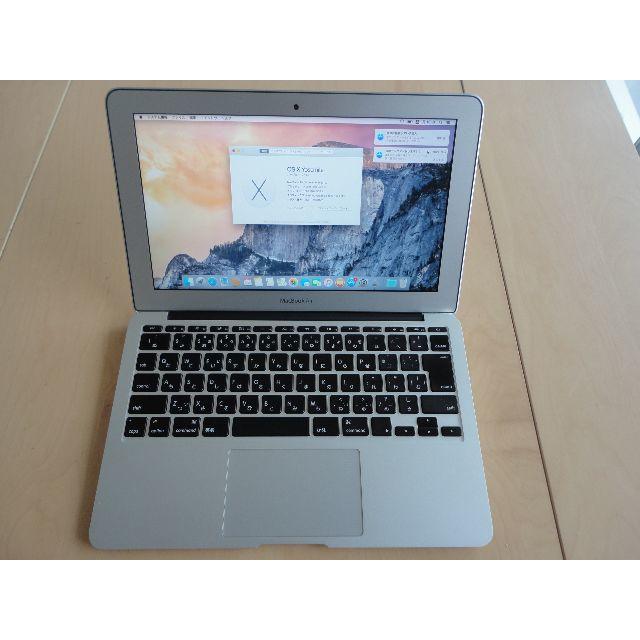 MacBookAir 11” Mid2012 i5 1.7GHz/128GBキーボード