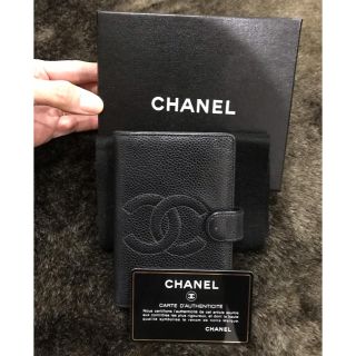 シャネル(CHANEL)の【本物】CHANEL ミニ手帳　中古　(手帳)