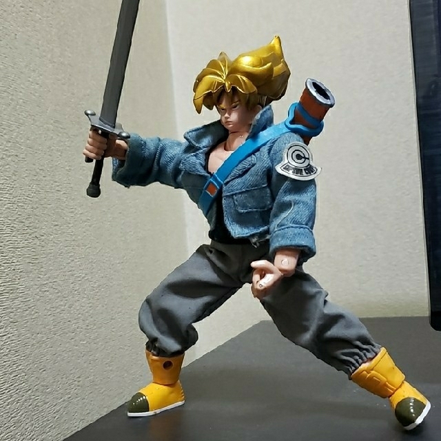 ドラゴンボール(ドラゴンボール)の全身可動 トランクス フィギュア BANDAI エンタメ/ホビーのフィギュア(アニメ/ゲーム)の商品写真