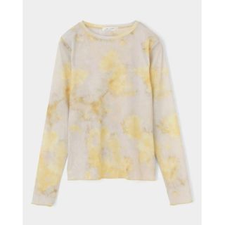 マウジー(moussy)のmoussy tie dye see throughトップス(カットソー(長袖/七分))