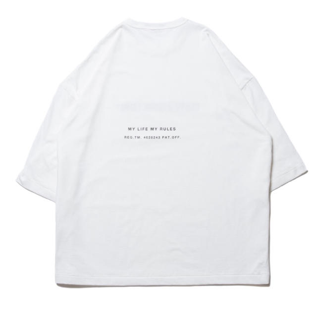 COOTIE(クーティー)の新品 COOTIE オーバーサイズ Tシャツ M ホワイト メンズのトップス(Tシャツ/カットソー(半袖/袖なし))の商品写真