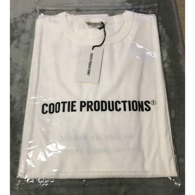 COOTIE(クーティー)の新品 COOTIE オーバーサイズ Tシャツ M ホワイト メンズのトップス(Tシャツ/カットソー(半袖/袖なし))の商品写真