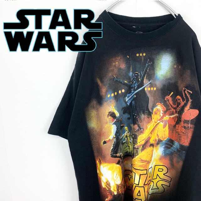 激レア☆USA古着】スターウォーズ バンド Tシャツ ビッグサイズの通販