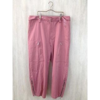 アンユーズド(UNUSED)のURU TOKYO 17SS FLIGHT PANTS フライトパンツ ピンク(ワークパンツ/カーゴパンツ)