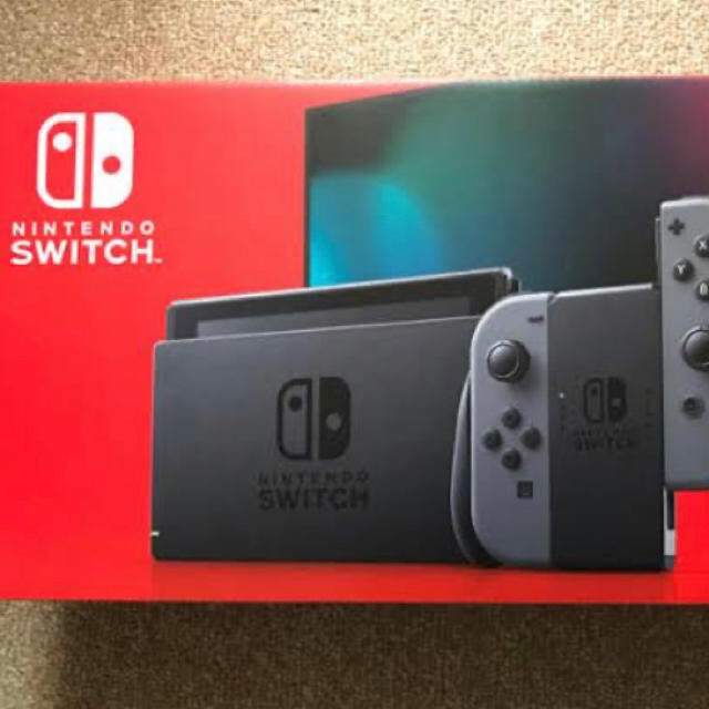 新しいブランド Nintendo Switch - Nintendo Switch本体　joy-Con(L)/(R)グレー 家庭用ゲーム機本体