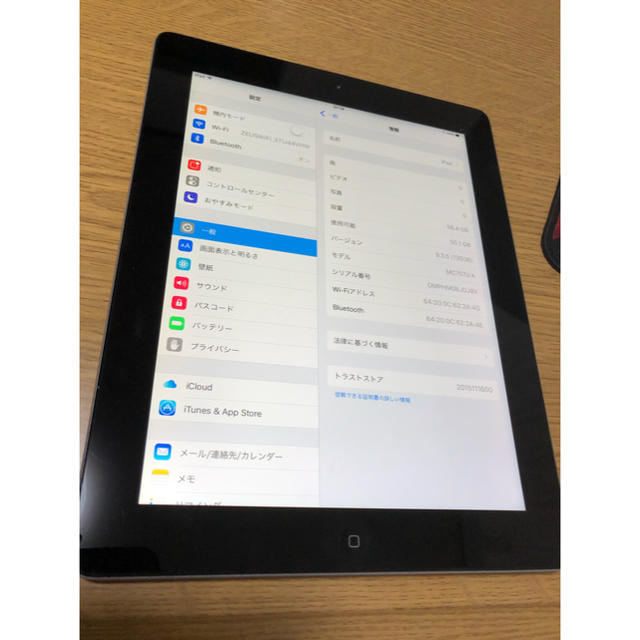 iPad(アイパッド)のipad 3 64GB wifiモデル　完動品 スマホ/家電/カメラのPC/タブレット(タブレット)の商品写真