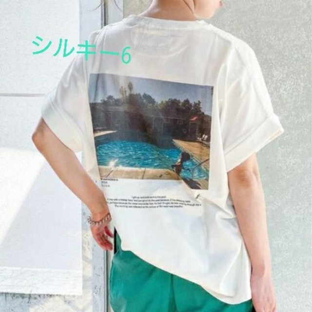 plage プラージュ JANE SMITH ジェーンスミス フォト Tシャツ