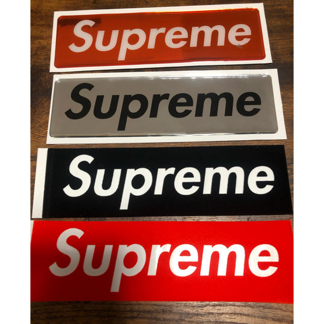 Supreme(シュプリーム)のsupreme boxlogoステッカーセット メンズのアクセサリー(その他)の商品写真