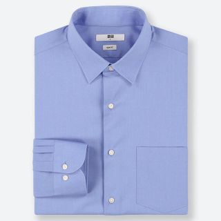 ユニクロ(UNIQLO)のユニクロ 長袖　Mサイズ　スリムフィット　レギュラーカラー(シャツ)