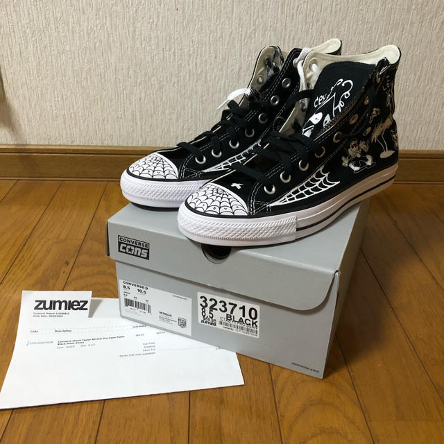 ブラックホワイトサイズ【新品】Converse CTAS Pro x Sean Pablo 26.5