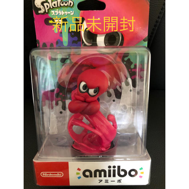 任天堂(ニンテンドウ)のamiibo スプラトゥーン タコ　アミーボ エンタメ/ホビーのフィギュア(ゲームキャラクター)の商品写真