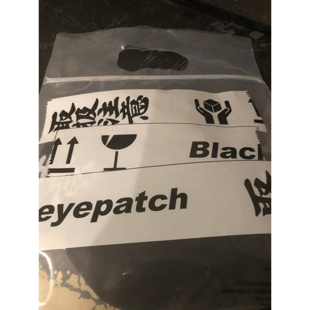 LHP(エルエイチピー)のBLACK EYE PATCH ソックス 黒　ブラックアイパッチ 取扱注意 メンズのレッグウェア(ソックス)の商品写真