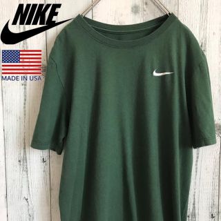 NIKE - 【超激レア】ナイキ☆USA製 ワンポイント刺繍ロゴ Tシャツ 古着 ...