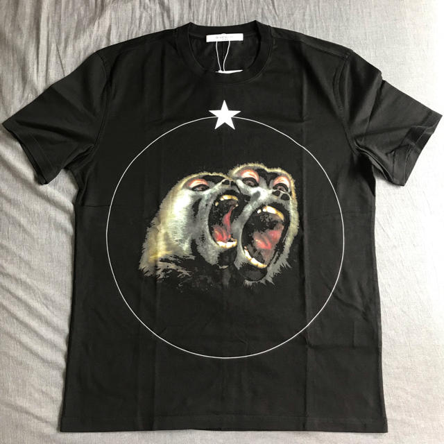 GIVENCHY(ジバンシィ)のジバンシー モンキーブラザーズ Tシャツ リカルドティッシ XL スター ロゴ メンズのトップス(Tシャツ/カットソー(半袖/袖なし))の商品写真