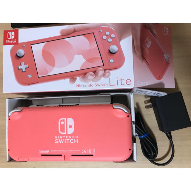 Nintendo Switch - Nintendo Switch Lite コーラル ピンクの通販 by SA629's shop