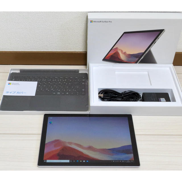 Microsoft - Surface Pro7 タイプカバー付き！の通販 by えみによん's shop｜マイクロソフトならラクマ