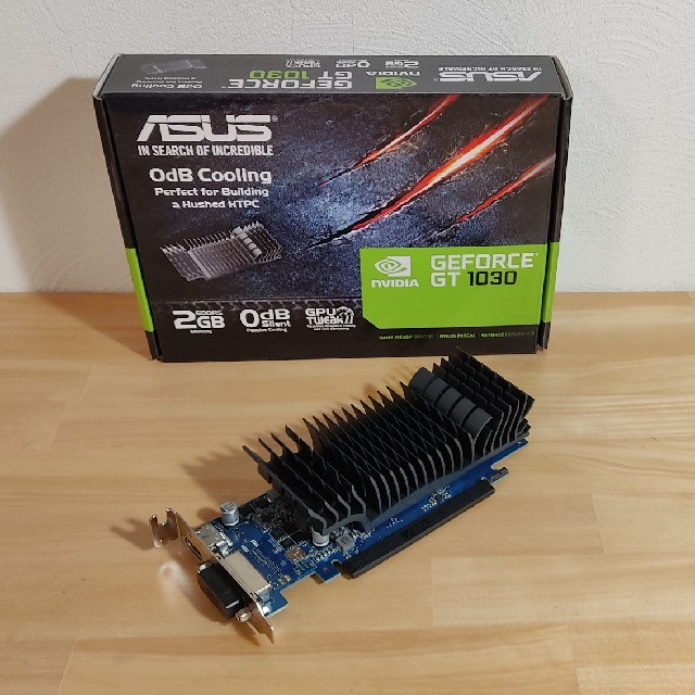 ASUS - ASUS NVIDIA GT1030搭載 GT1030-SL-2G-BRKの通販 by shin x ...