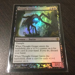 マジックザギャザリング(マジック：ザ・ギャザリング)のMTG レアカード foil Thought Gorger(シングルカード)